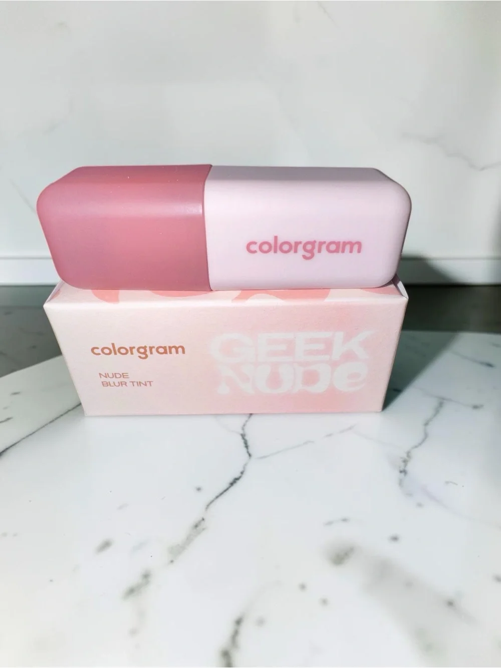 NEW Colorgram Nude Blur Tint 03 Lovely Fig Korean Lip Tint NIB